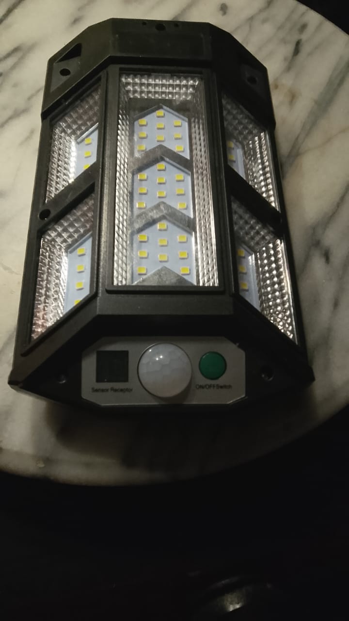 High Wide Angled Outdoor Solar Lights